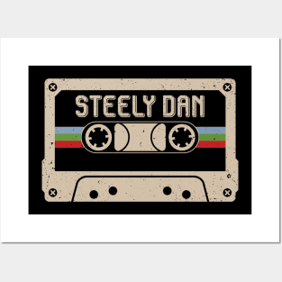Personalized Steely Name Birthday Vintage Cassette Tape Posters and Art